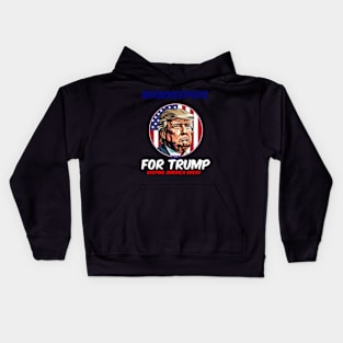 Bookkeepers For Trump Keeg America President 2024 Kids Hoodie